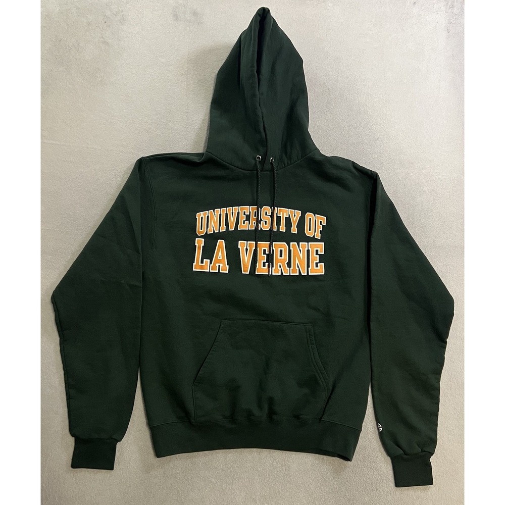 University of La Verne Hoodie Sweatshirt Mens Medium Green NCAA College Champion